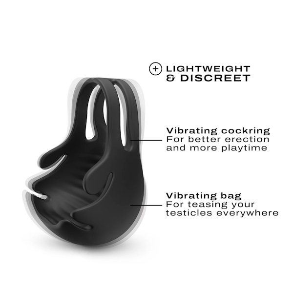 Dorcel Fun Bag Cockring and Testicle Stimulator - Club X