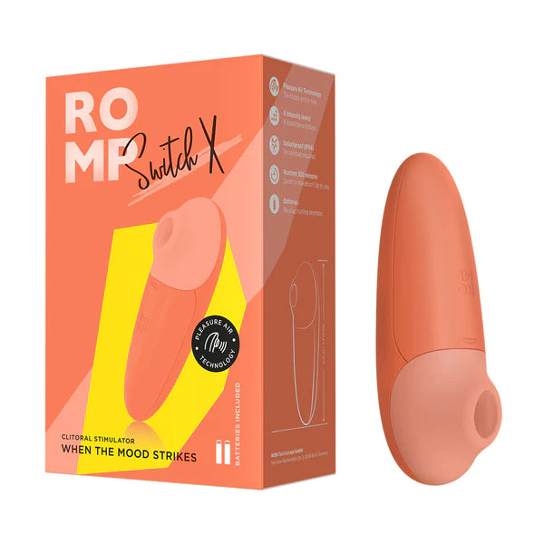 ROMP Switch X Clitoral Stimulator – Orange - Club X
