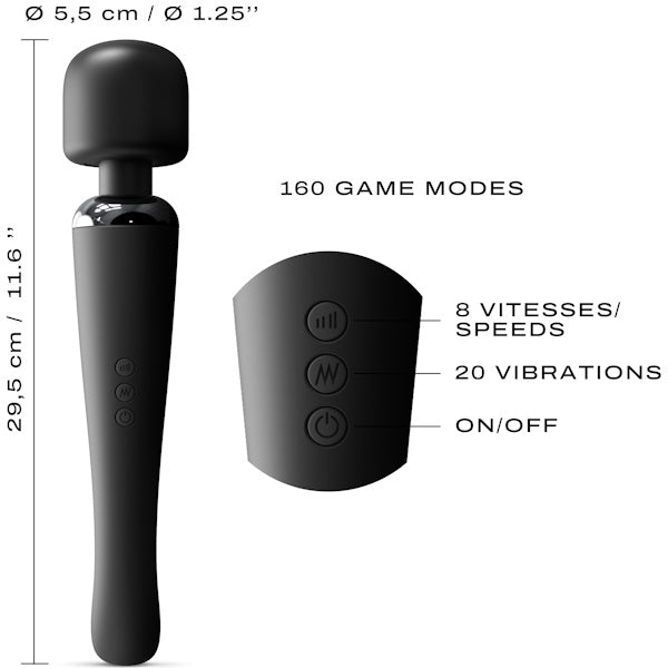 Dorcel Mega Wand Black DORCEL