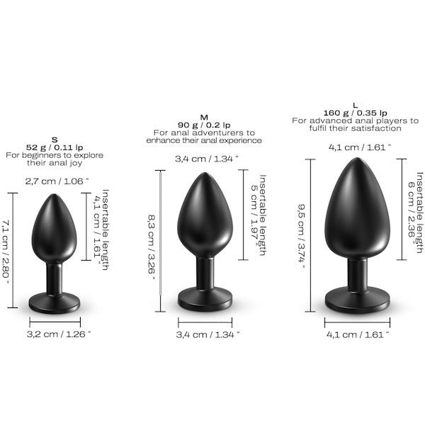 Dorcel Onix Buttplug Large - Club X