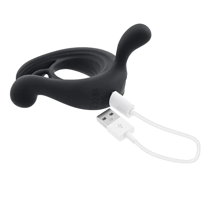 Playboy Pleasure Triple Play Cock Ring - Club X