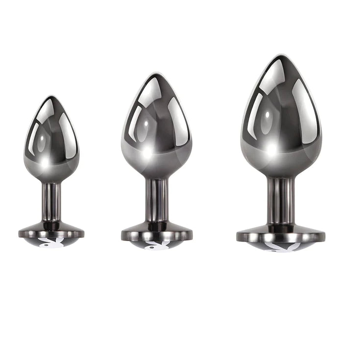 Playboy Pleasure 3 Ways Butt Plug - Club X