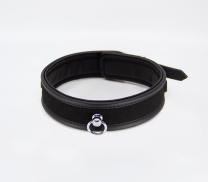 Col012 Lockable Leather Collar  - Club X