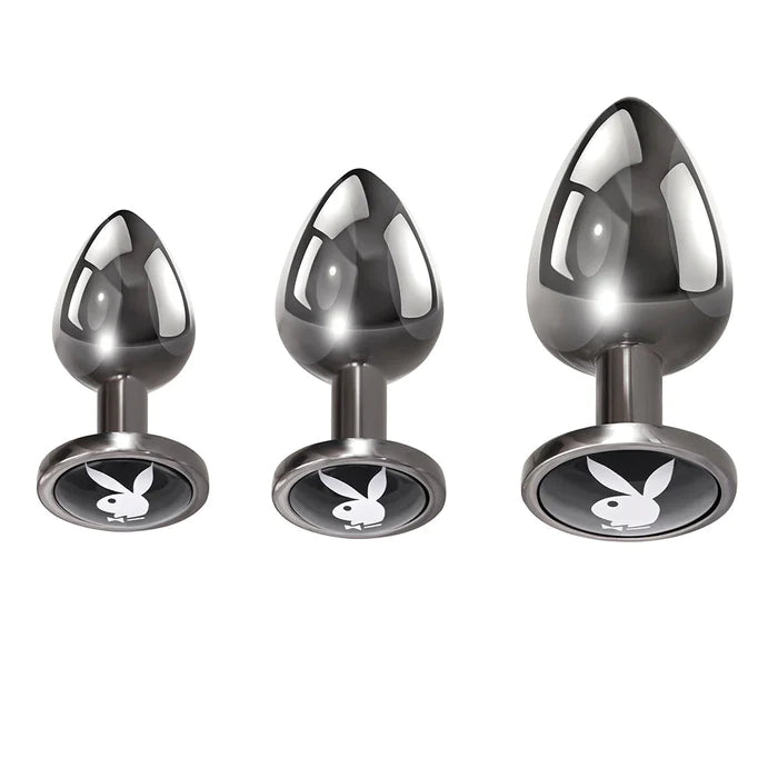 Playboy Pleasure 3 Ways Butt Plug - Club X