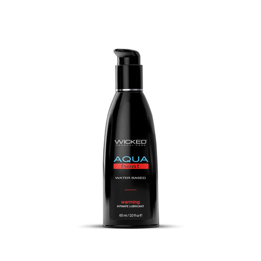 Wicked Aqua Heat - Warming Water Based Lubricant - 60 ml (2 oz) Bottle Wicked