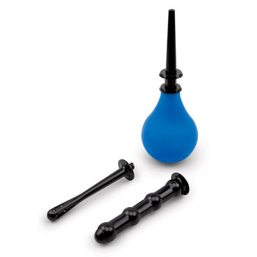 AquaClean 4 Piece Douche Set with Interchangeable Nozzles - 220 ml Capacity with Free Travel Douche Included Xgen Products