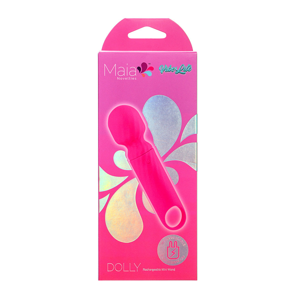 Maia DOLLY - Pink - Pink 12.7 cm USB Rechargeable Massage Wand Maia Toys