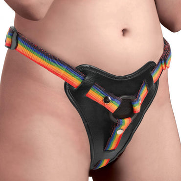 Strap-U Take the Rainbow - Rainbow Universal Strap-On Harness (No Probe Included) XR Brands