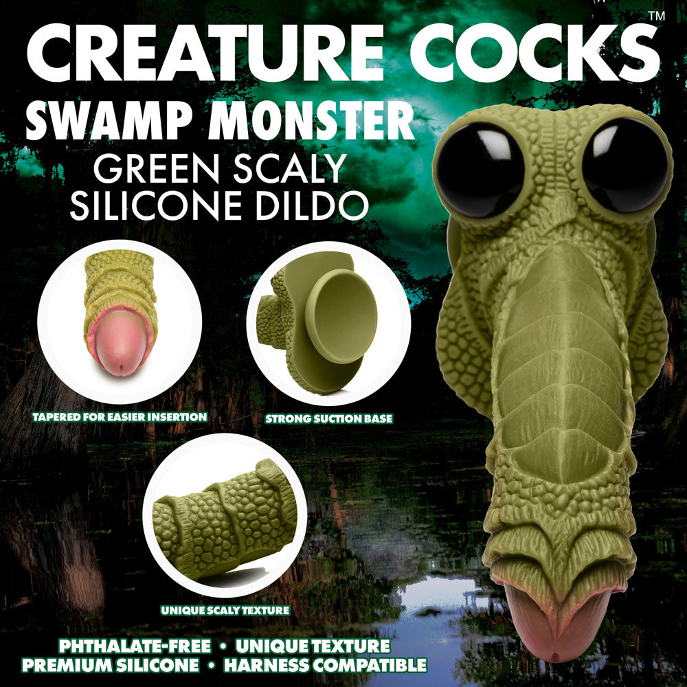 Creature Cocks Swamp Monster Dildo - Club X