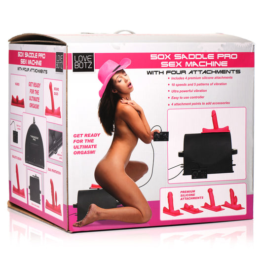 LoveBotz 50X Saddle Pro Sex Machine - Club X