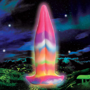 Creature Cocks Unicorn Kiss Silicone Dildo - Coloured 21.4 cm Fantasy Unicorn Tongue Dildo XR Brands