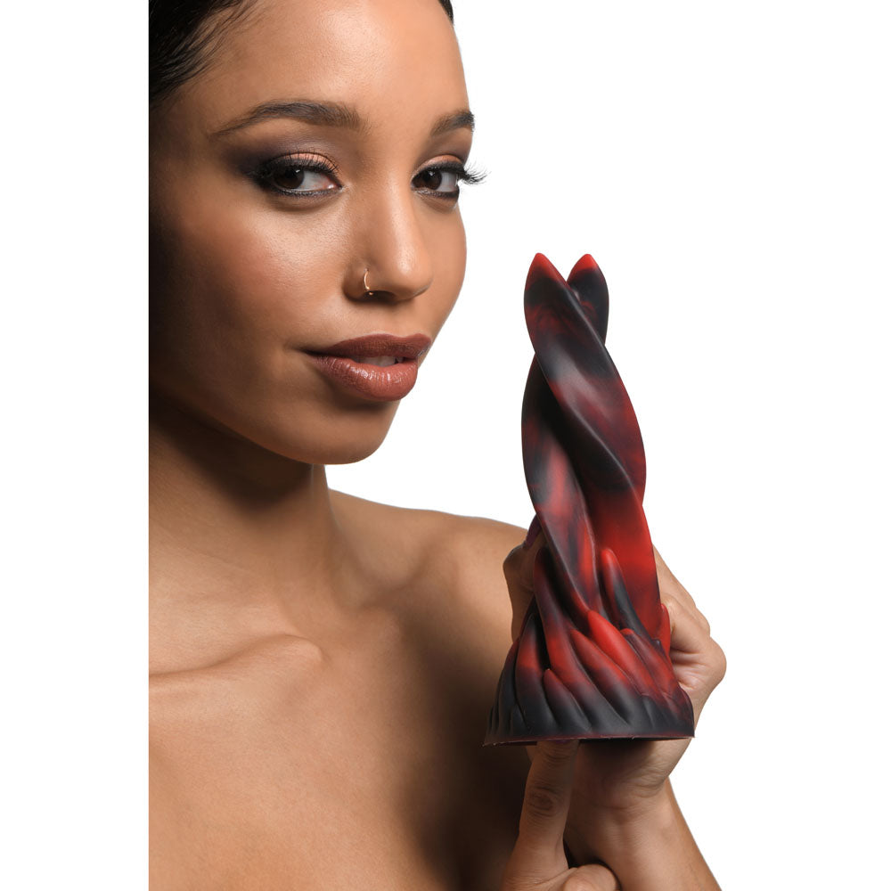 Creature Cocks Hell Kiss Twisted Tongues Dildo - Club X