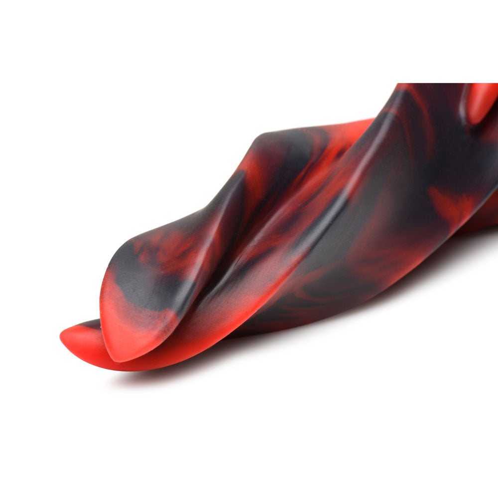 Creature Cocks Hell Kiss Twisted Tongues Dildo - Club X