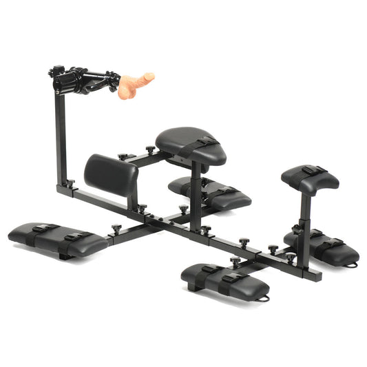 Master Series Subversion - Deluxe Stockade with Mains Powered Sex Machine XR Brands