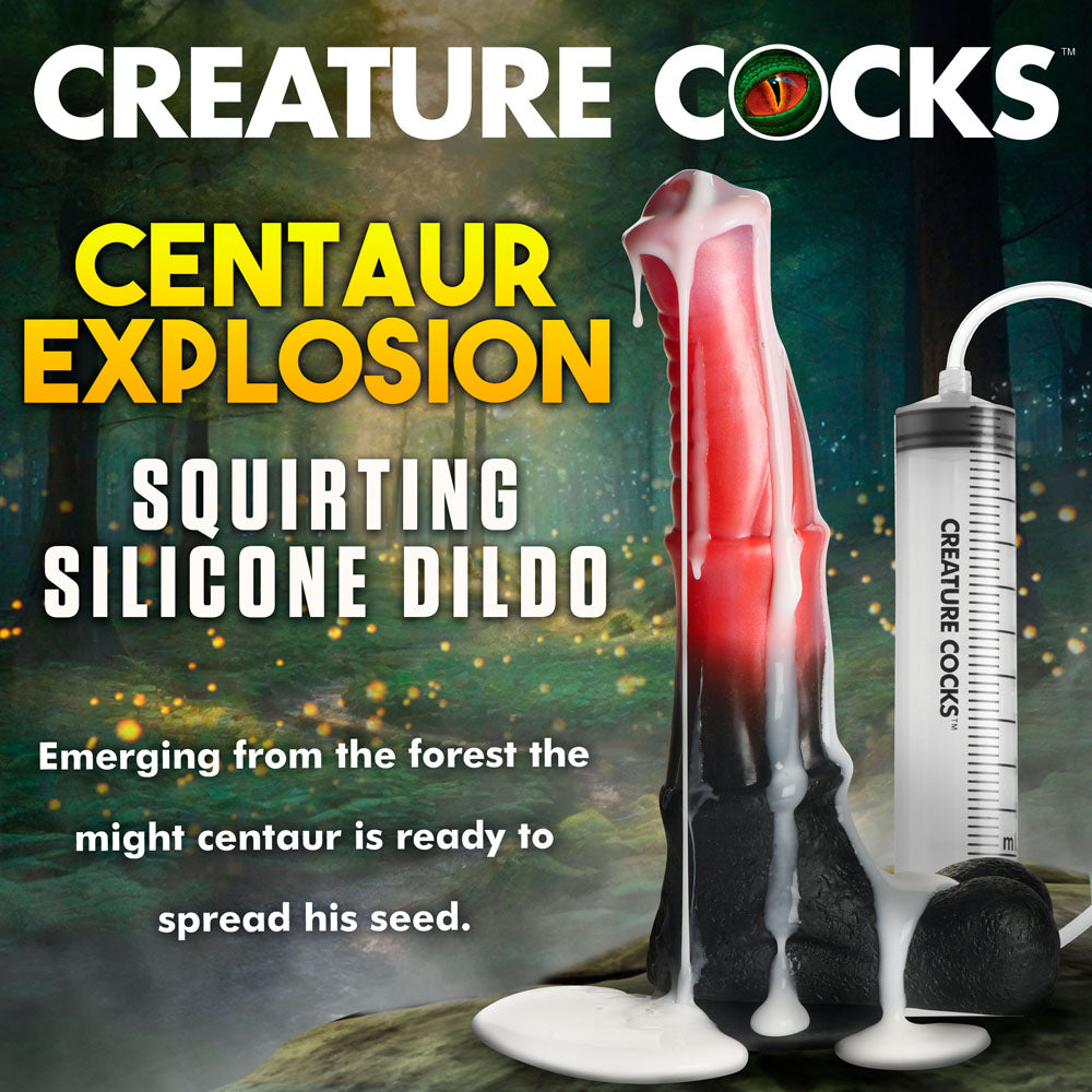 Creature Cocks Centaur Explosion Squirting Dildo - Club X