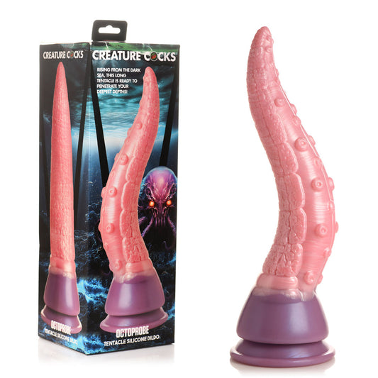 Creature Cocks Octoprobe - Pink/Purple 31 cm Tentacle Fantasy Dildo Pink - Club X