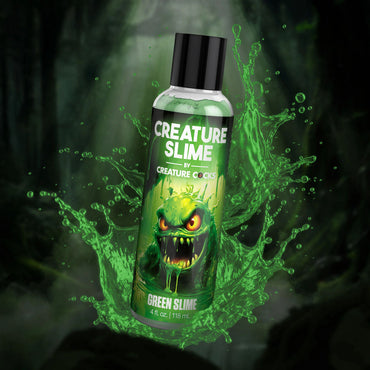 Creature Slime by Creature Cocks - Green Slime - Green Water Based Lubricant - 118 ml Bottle XR Brands