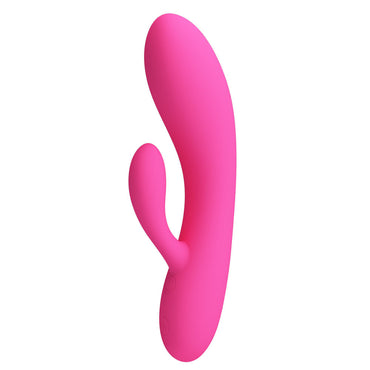 Party Up CLARE Flexible Vibe - Pink - Pink 16.9 cm USB Rechargeable Rabbit Vibrator Party Up