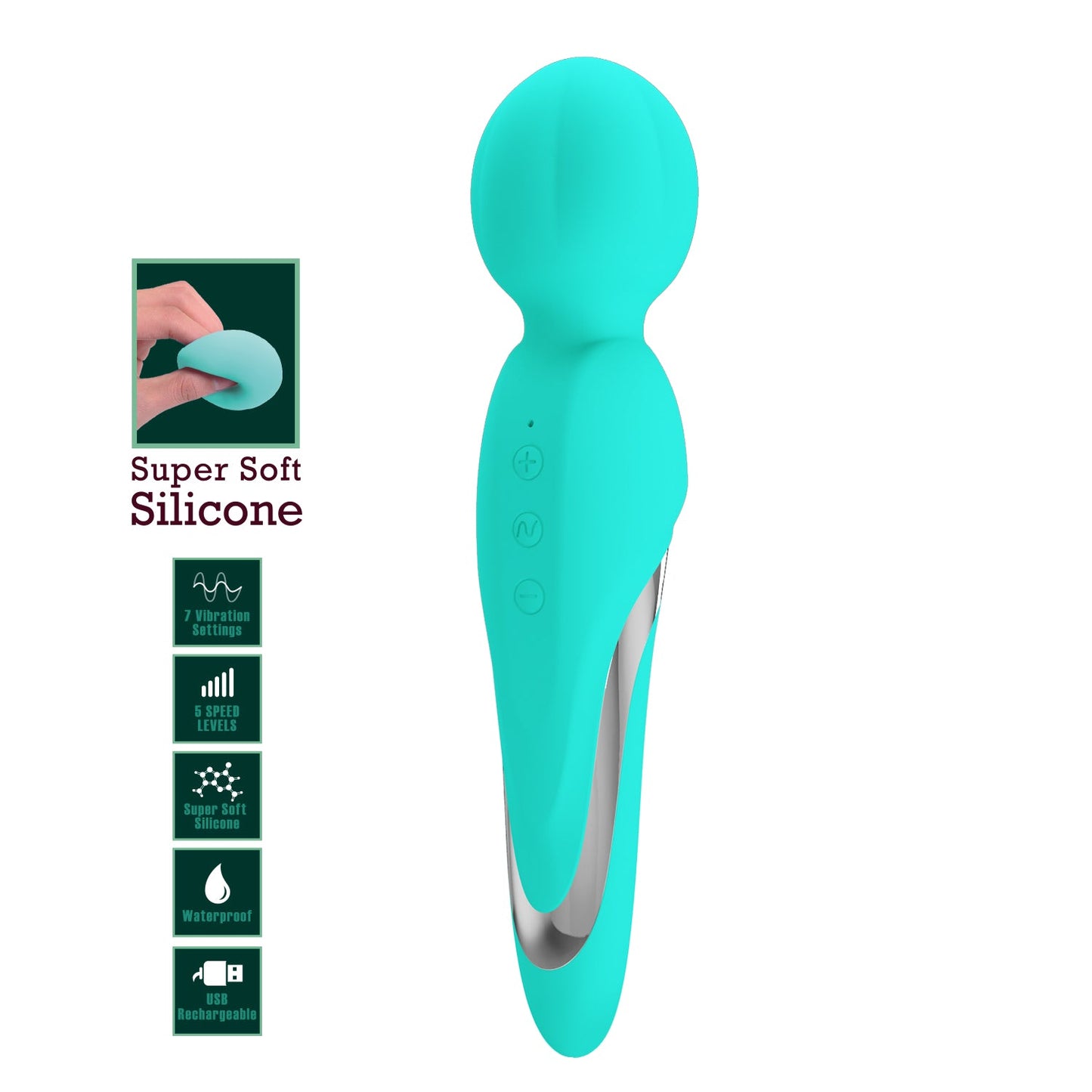 Pretty Love Walter Super Soft Massager - Club X