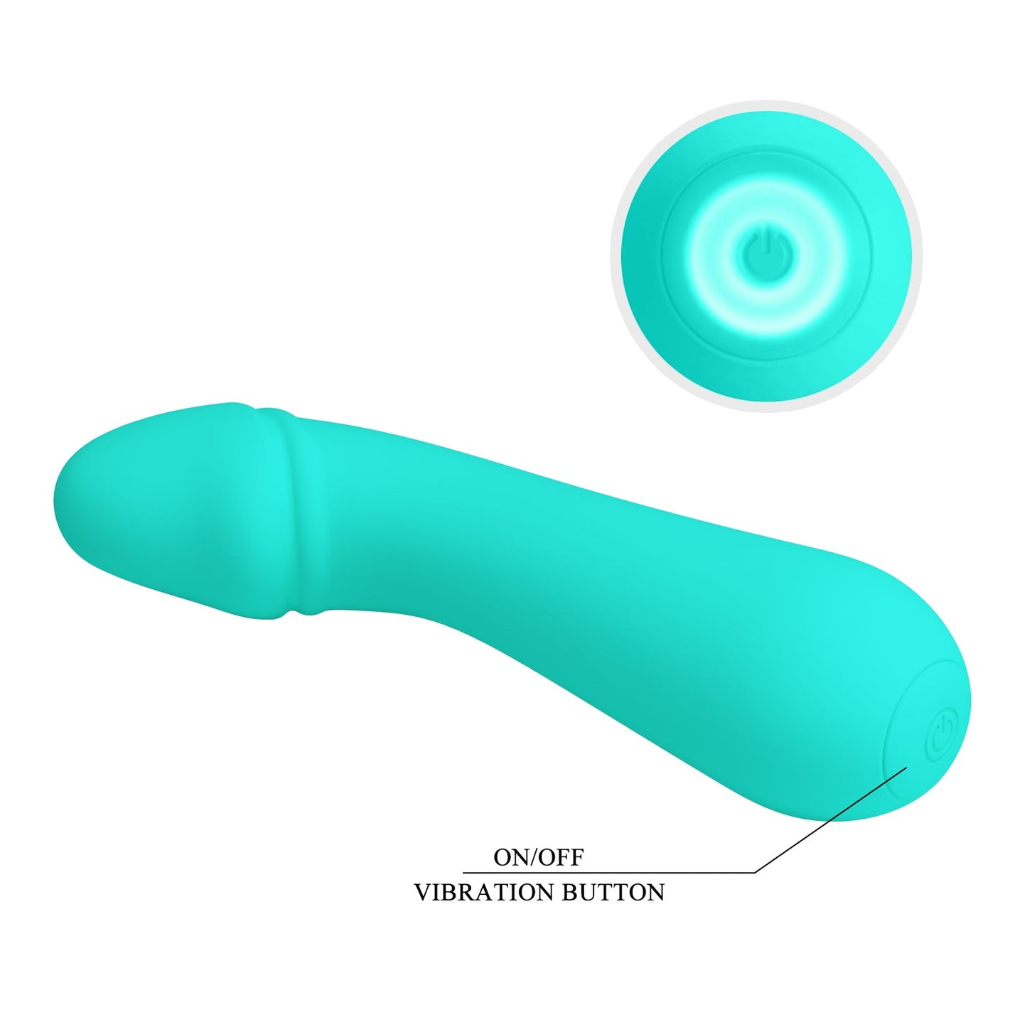 Pretty Love Cetus Soft Flexible Vibrator - Club X