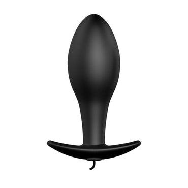 Party Up JASON Vibrating Anal Plug - Black 8.5 cm Vibrating Butt Plug with Remote Party Up