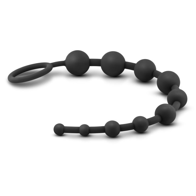 Anal Adventures Platinum 10 Anal Beads - Club X