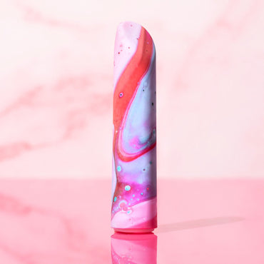 Limited Addiction Fascinate - Power Vibe - Peach 10.2 cm USB Rechargeable Bullet Blush Novelties