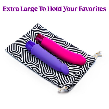 The Collection Embrace - Cotton Toy Storage Bag Blush Novelties