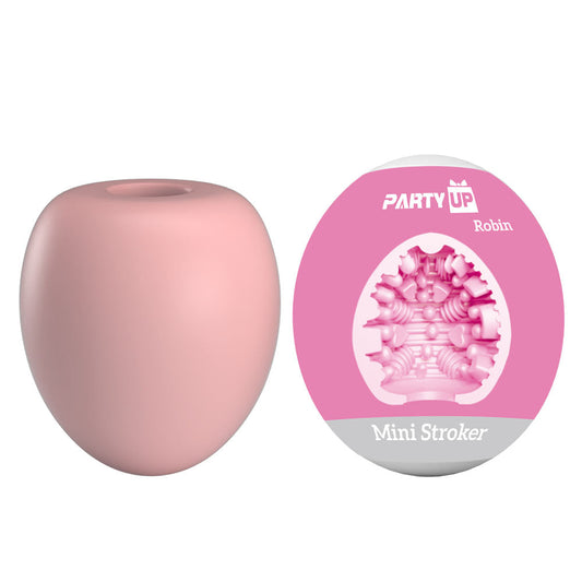 Party Up ROBIN Mini Stroker - Pink Mini Stroker Pink - Club X