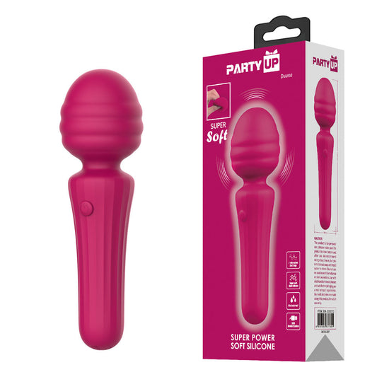 Party Up DUUNA - Pink - Pink 16.9 cm USB Rechargeable Massage Wand Party Up