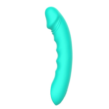 Party Up NIKI - Teal - Teal 15.4 cm USB Rechargeable Vibrator Party Up