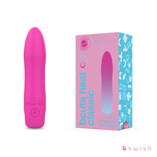 Bcute Infinite Heat Classic - Sunset Pink - Pink 10 cm USB Rechargeable Vibrator Pink / 50 - ClubX