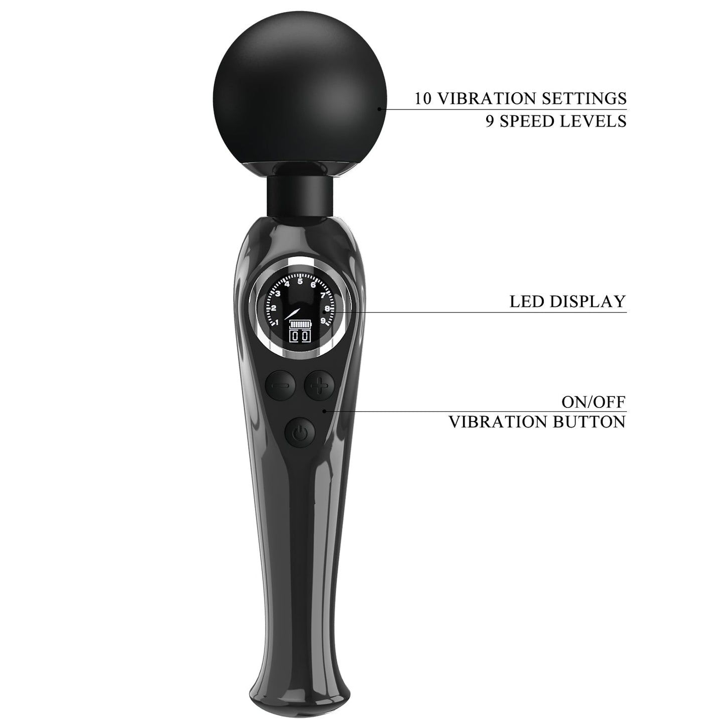 Pretty Love Skyler Super Soft Massager - Club X