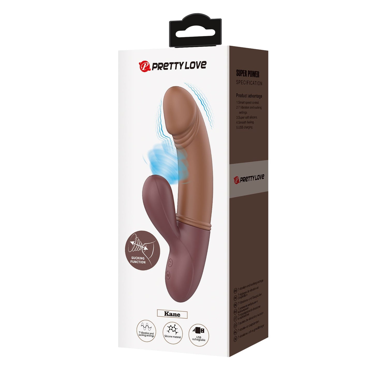 Pretty Love Kane Shaft Realistic Massager - Club X