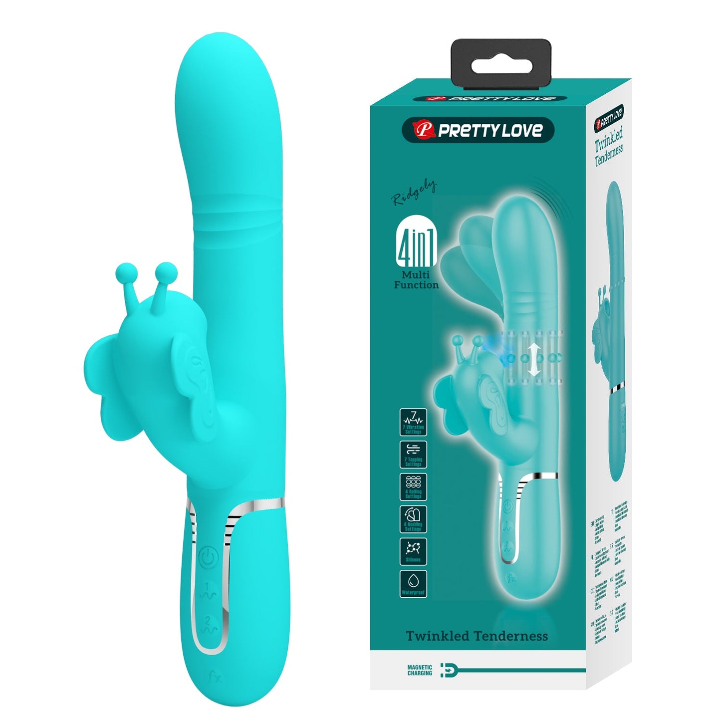 Pretty Love Ridgely Rabbit Vibrator - Club X