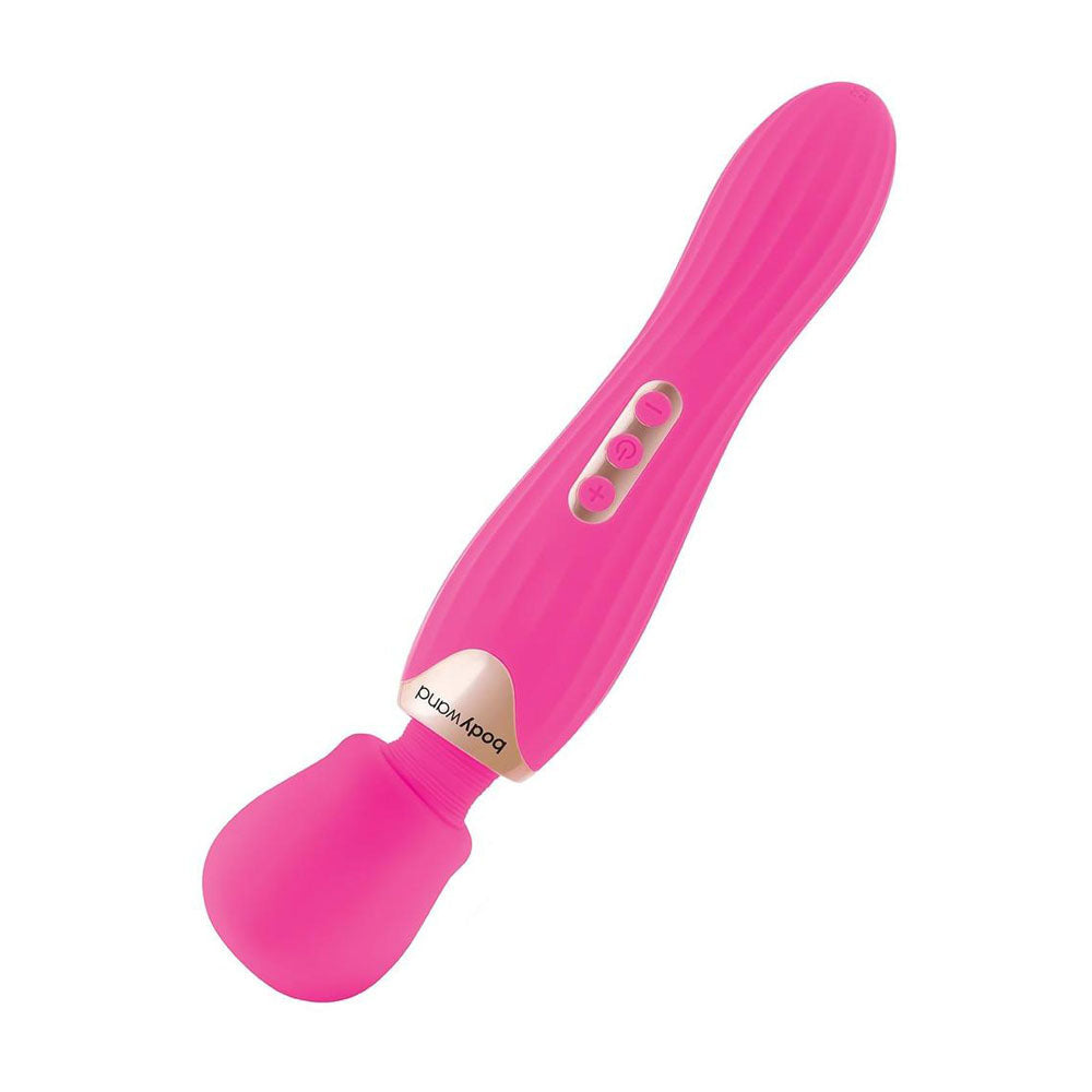 Bodywand RUMBLE WAND 12 Inch - Hot Pink - Hot Pink 30 cm USB Rechargeable Massage Wand Bodywand