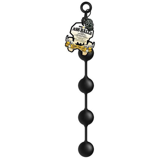 Boneyard Ass Ballz L - Black 46 cm Large Anal Balls Black - Club X