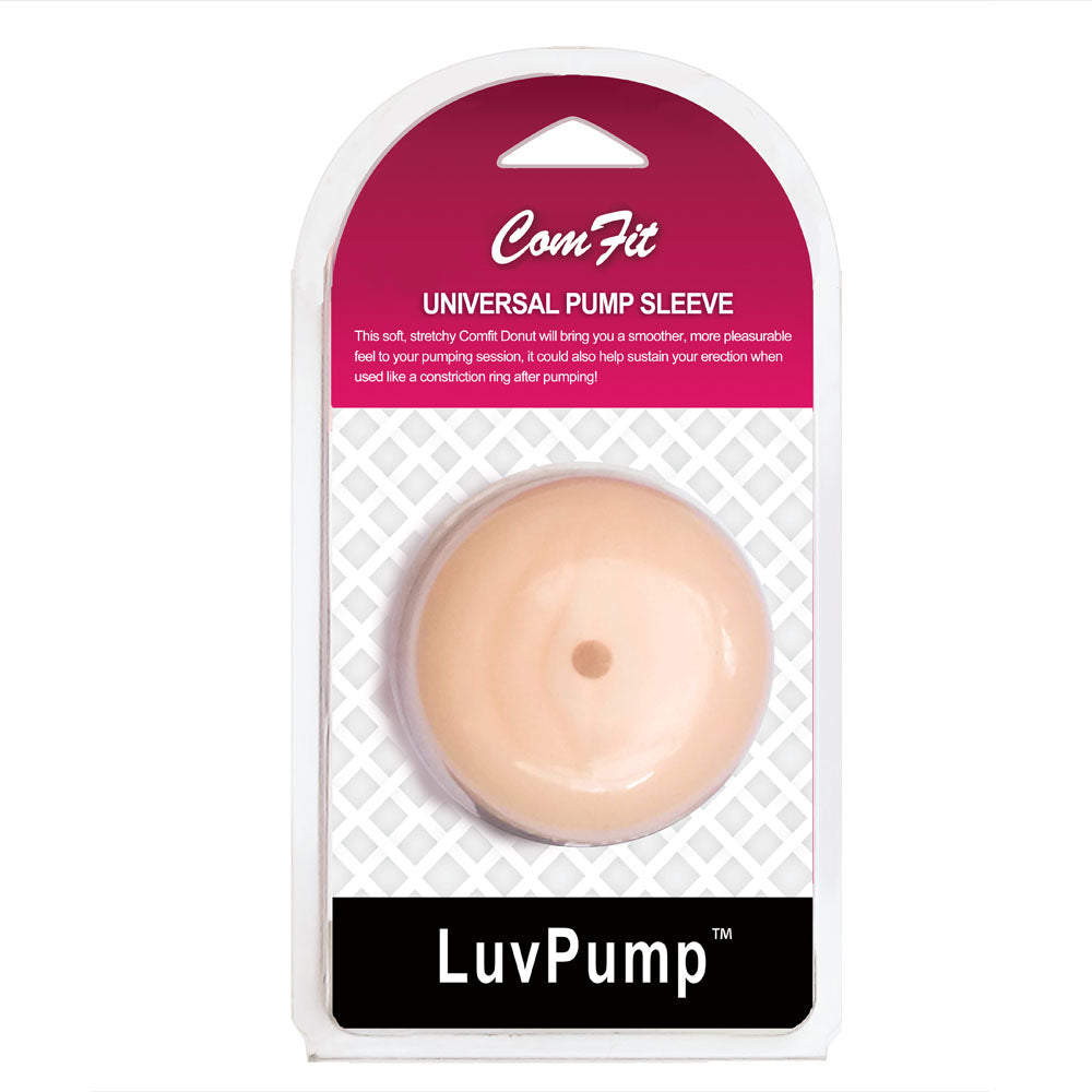 LuvPump ComFit Universal Pump Sleeve - Flesh - Flesh Vagina Universal Penis Pump Sleeve Flesh - Club X