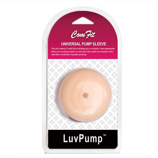 LuvPump ComFit Universal Pump Sleeve - Flesh - Flesh Vagina Universal Penis Pump Sleeve LuvPump