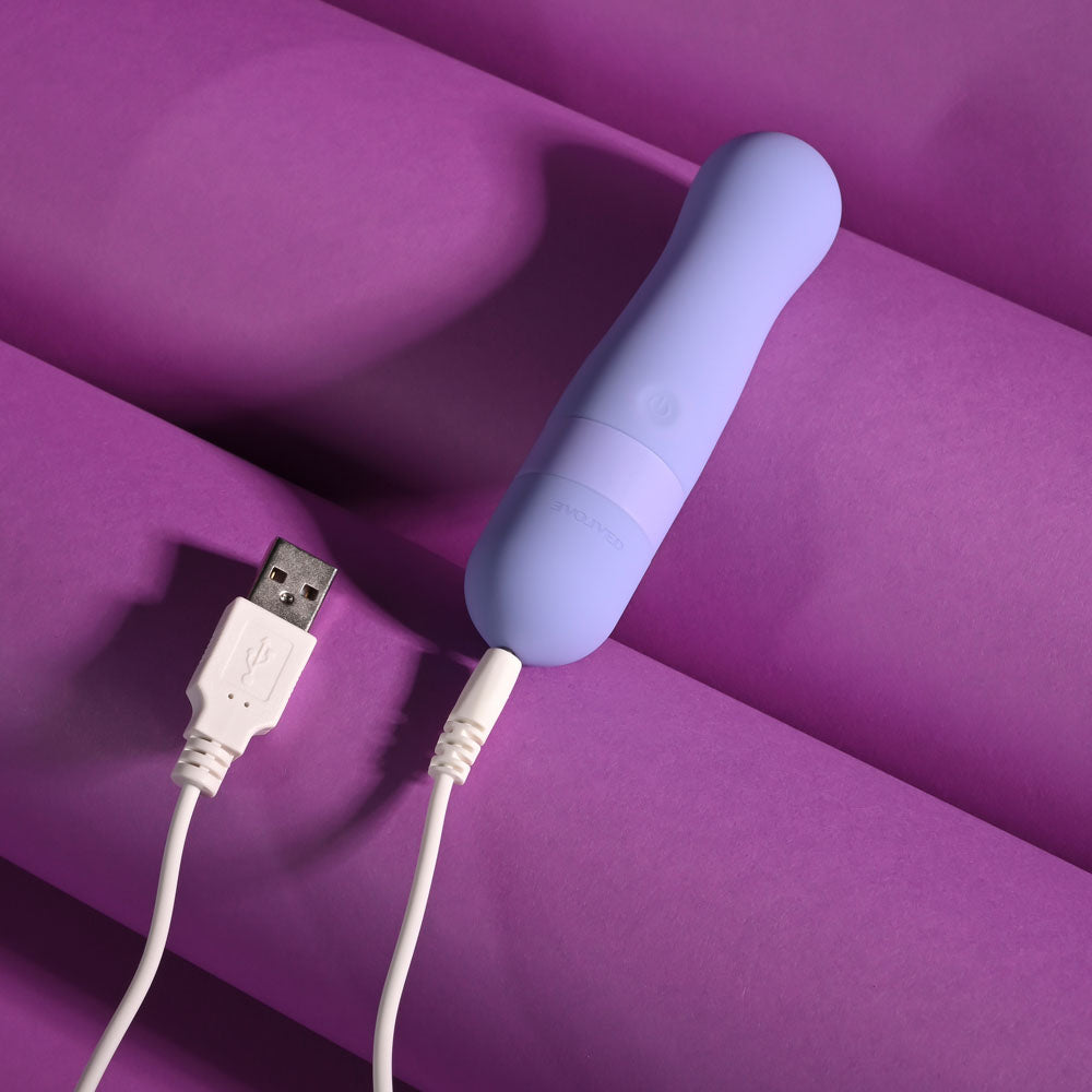 Evolved SQUISHY BULLET - Purple 11 cm USB Rechargeable Bullet Evolved