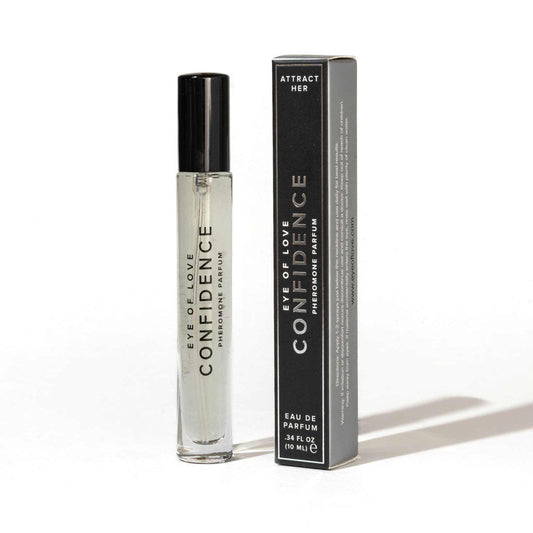 Eye Of Love Confidence Pheromone Cologne - 10 ml - Citrus Musk Scented Pheromone Cologne for Men to attract Women - 10 ml Spray Eye Of Love