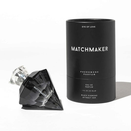 Eye of Love Matchmaker Black Diamond - 30 ml - Pheromone Cologne for Men to attract Women - 30 ml Spray Black - Club X