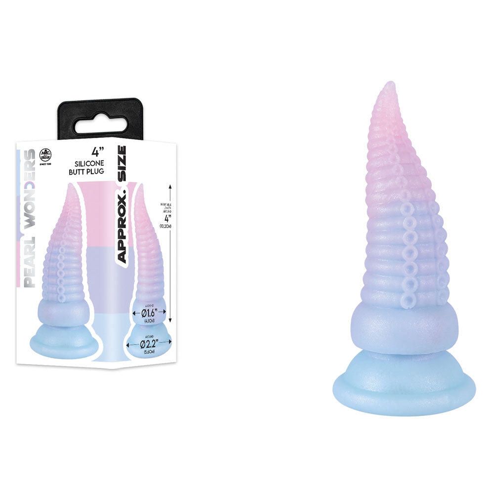 Excellent Power Fantasy Tentacle Plug suction cup anal plug 10cm - ClubX Australia