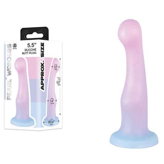 Pearl Wonders - Silicone Butt Plug - Coloured 14 cm Anal Plug Excellent Power