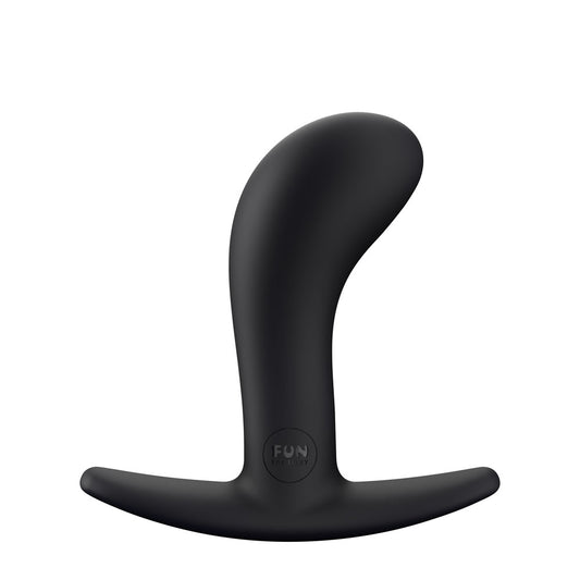 Fun Factory BOOTIE M black - Black 9.3 cm Medium Butt Plug Black - ClubX