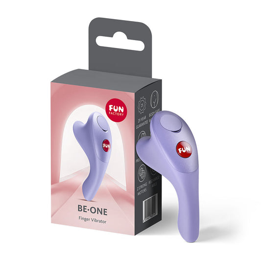Fun Factory BE-ONE Purple - Purple USB-C Rechargeable Finger Stimulator Fun Factory