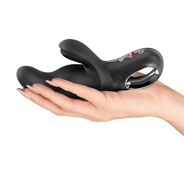 Fun Factory MISS BI Black - Black 17 cm USB-C Rechargeable Vibrator Fun Factory