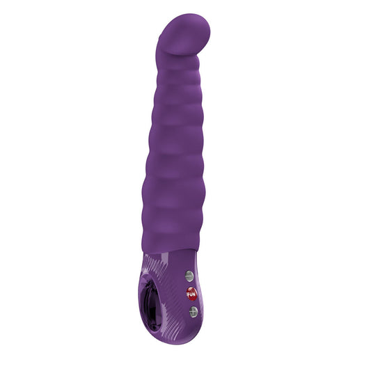 Fun Factory PATCHY PAUL Dark Violet - Dark Violet 23 cm USB-C Rechargeable Vibrator Fun Factory