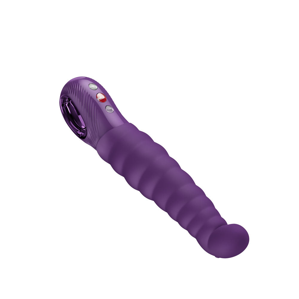Fun Factory PATCHY PAUL Dark Violet - Dark Violet 23 cm USB-C Rechargeable Vibrator Fun Factory