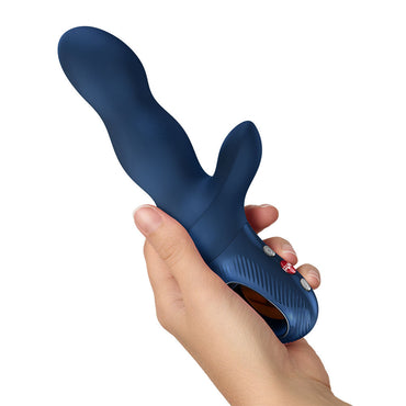 Fun Factory BI STRONIC CRAVE Nightblue - Nightblue USB-C Rechargeable Thrusting Vibrator Fun Factory